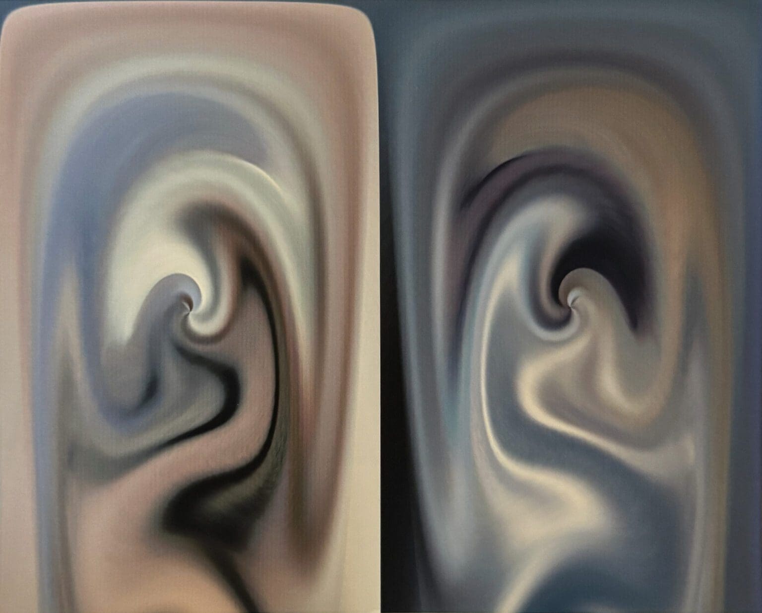 Abstract swirls of muted colors creating a fluid, dreamy pattern.